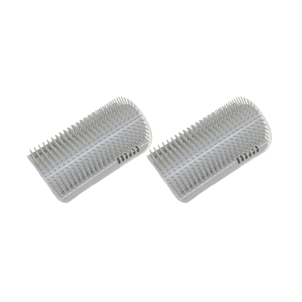 2/1PCS Pet Brush Comb Play Cat Toy Softer Cat Self Groomer Massage Comb with Catnip Face Scratcher for Kitten Puppy Cat Clean