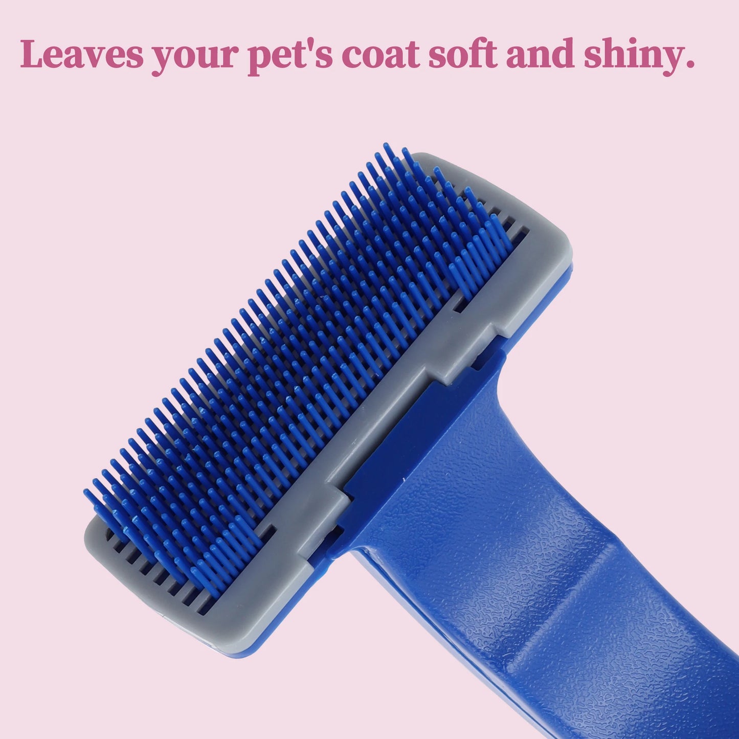 UXCELL Pets Grooming Supplies Dematting Brush Pet Dog Brush Cat Comb Self Cleaning Pet Hair Remover Brush for Dogs and Cats
