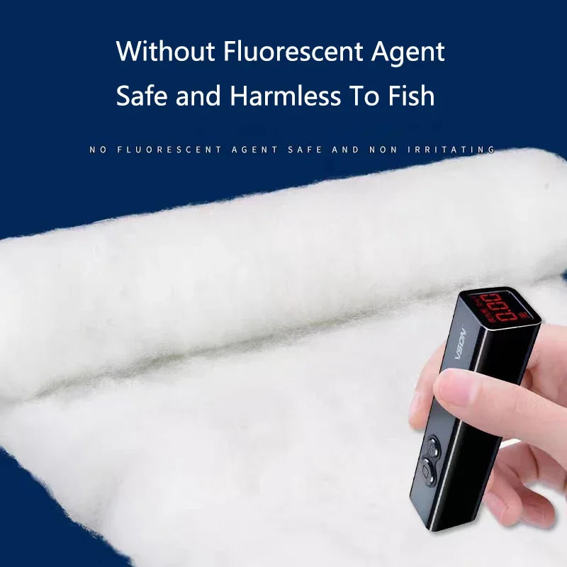 High Quality Cashmere Biochemical Aquarium Cotton Sponge Fish Tank Filtration Foam Spongs Aquarium Water Filter Cotton Pad Mat