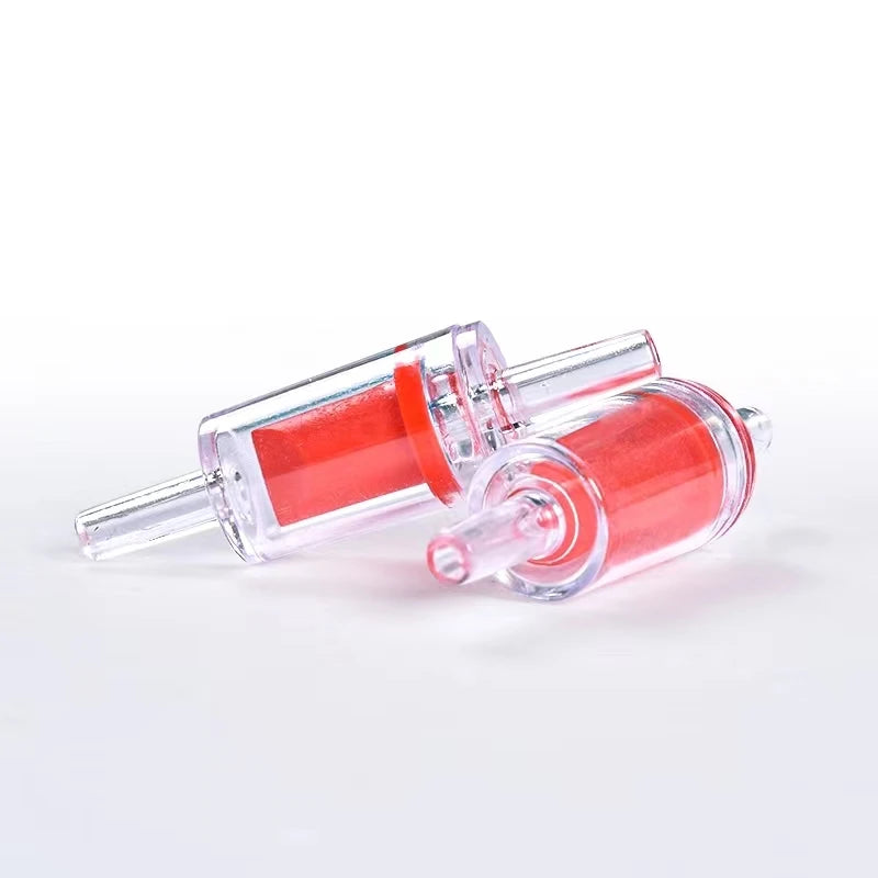 5pcs Aquarium Air Pump Check Valve 5 X One Way Non-Return Check Valve Aquarium Fish Tank Accessories Co2 System Air Pump