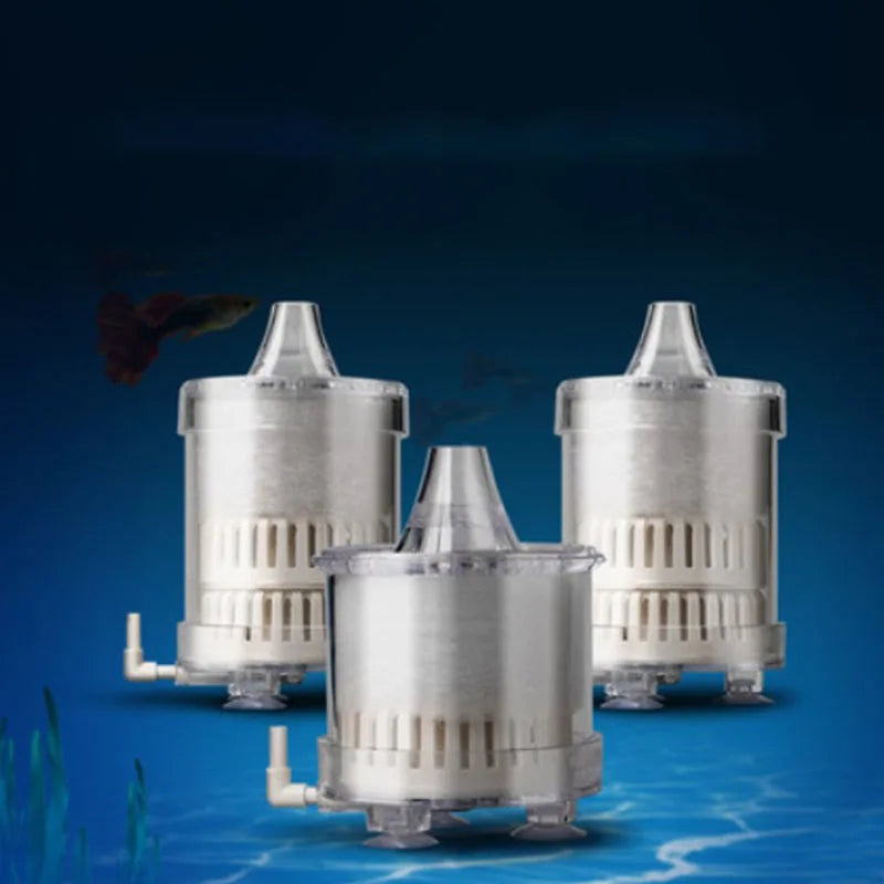 Double Aquarium Filter Fish Tank Shrimp Pond Air Pump Biochemical Sponge Filter Bio Sponge Filters Aquarium Filtration Material
