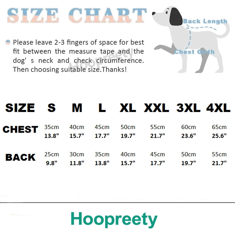 S-4XL Dog Pajamas for Small Medium Large Dogs, Thicken Warm Fleece Pajamas Dog Sweater Onesie Chiwawa Yorkie Dog Winter Clothes