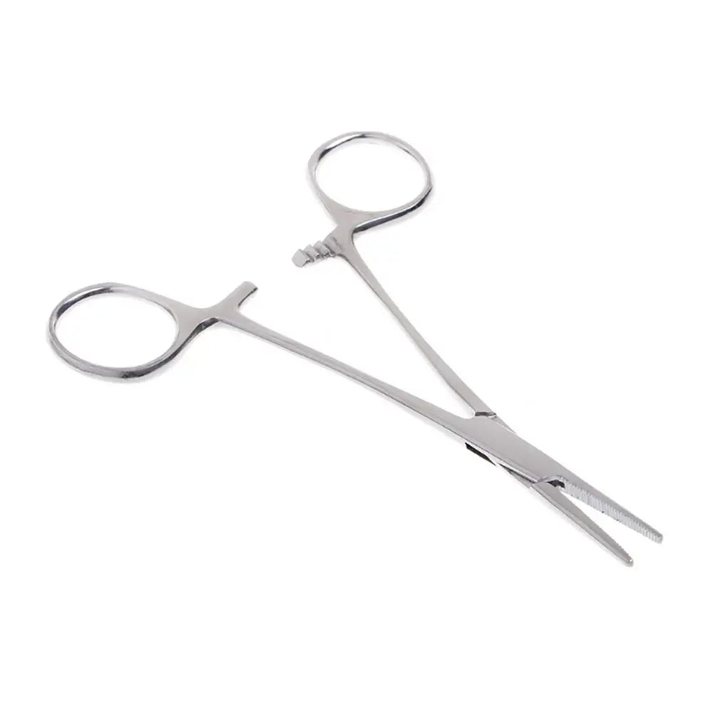 Pet Hemostatic Hair Clipper Tweezer Scissors Dog Clamp Ear Supplies Ear Fur Trimming Scissor Dog Stainless Steel Grooming Tools