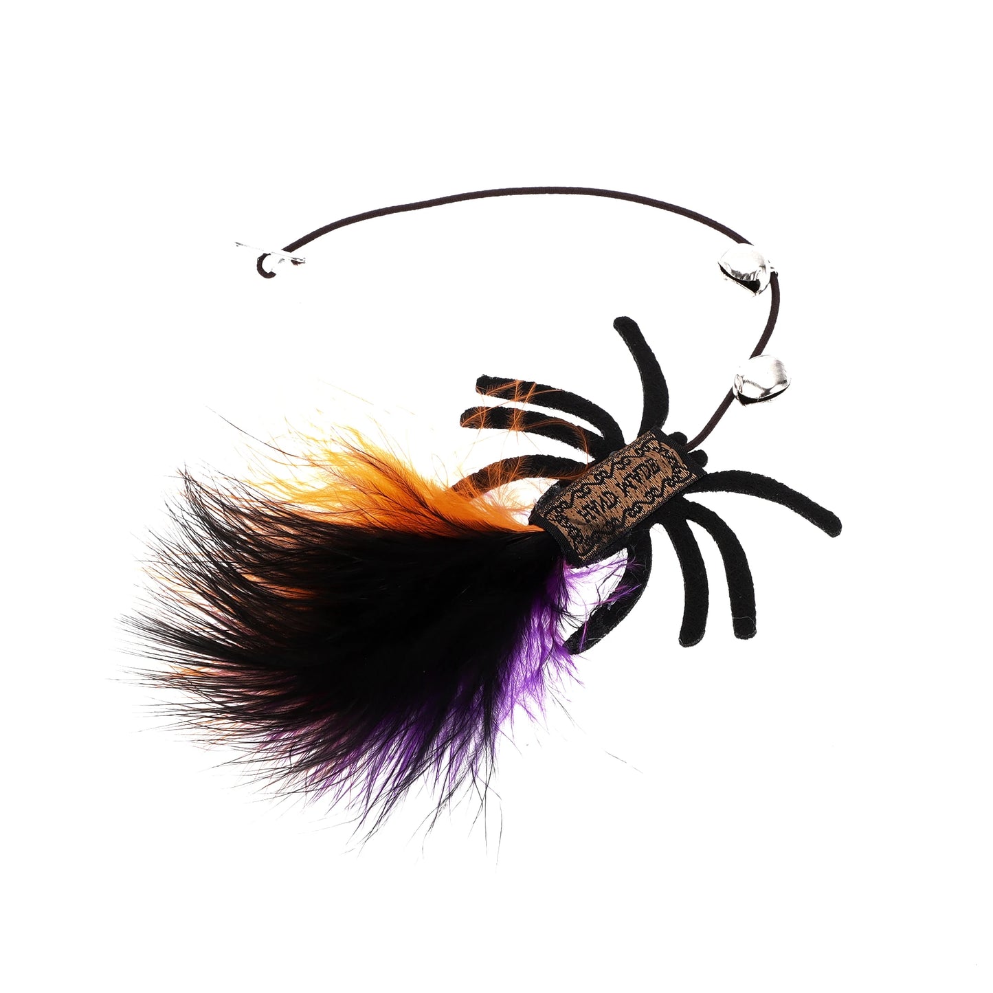 UXCELL 1 Pc Fashion Funny Cat Playing Rod Portable Spider Moon Halloween Toys Cat Playing Rod for Indoor