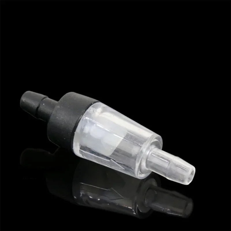 10pcs Plastic Aquarium Air Pump Check Valve Fish Tank 5 pcs One Way Non-Return Check Valve Aquarium Co2 System Air Pump