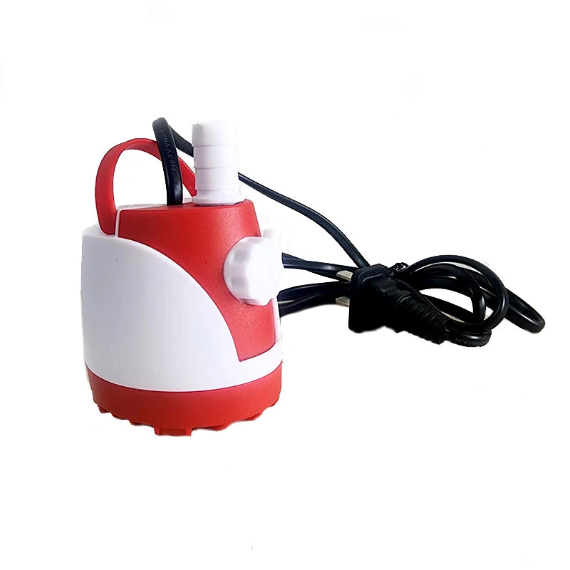 5W 220V-240V Bottom Suction Water Pump Aquarium Ultra-Quiet Submersible Pump For Water Cycle and Pumping of the Fish Tank