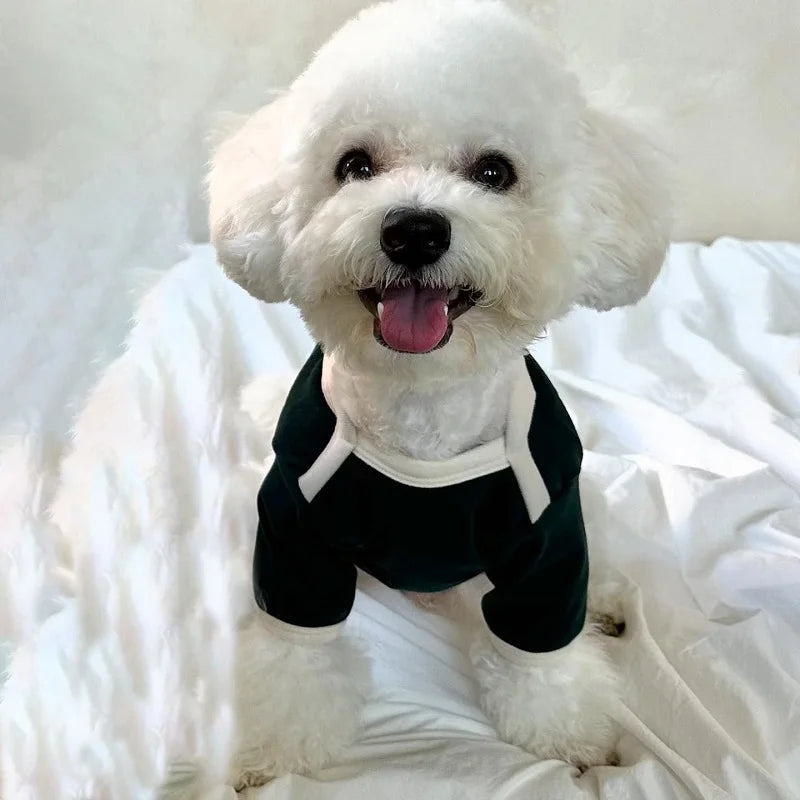 Thin Autumn Winter Fleece Dog Hoodies Pet Dog Vest Fashion Dog Warm Clothes Chihuahua French Bulldog Bichon Supplies Dog Costume