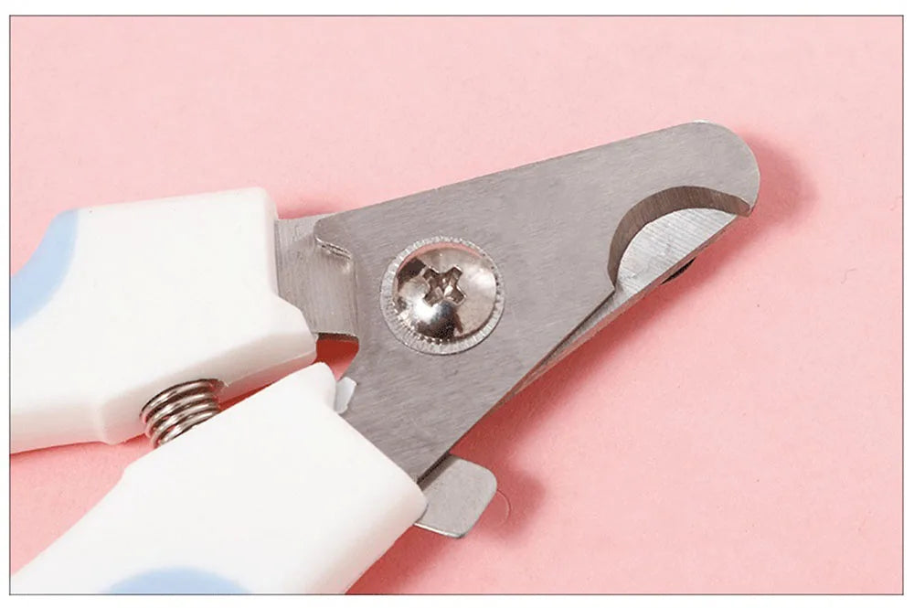 Dog Nail Clippers & Cat Nail Clipper for Small Large Pets Stainless Steel Nailclippers with Safety Guard to Prevent Over-Cutting