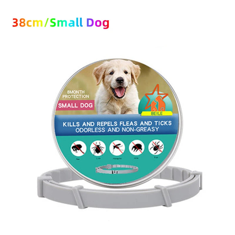 Extendable Pet F le a Collar Necklace Personalized A n ti Fl ea and Ti ck Big Dog Puppy Cat An ti-Fl ea Collar T ic ks Dogs