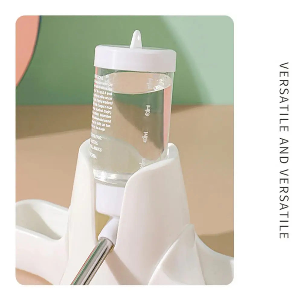 80/60ml Hamster Water Fountain Pet Water Bottle Gerbil Automatic Feeder Feeding Small Pet Water Dispenser Holder Suspension