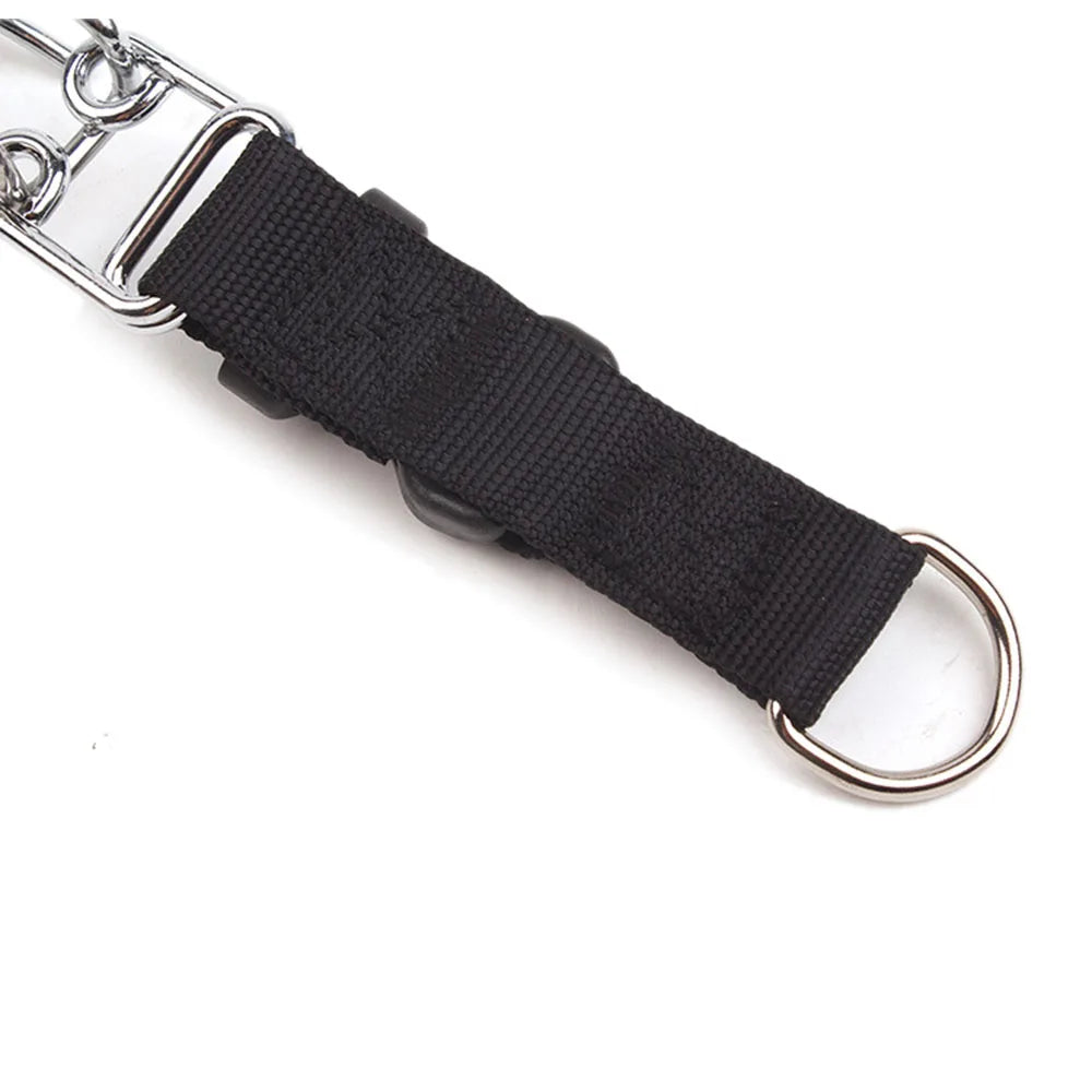 Strong Dog Prong Collar for Dogs Adjustable Detachable Dog Training Collar with Quick Release Buckle for Small Medium Large Dogs