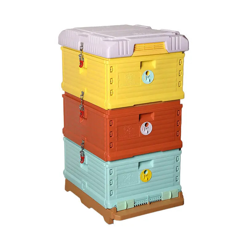 Unique 3-Layer Langstroth Bee Hive Boxes Bee Hives Beehive PVC Beekeeping Hives