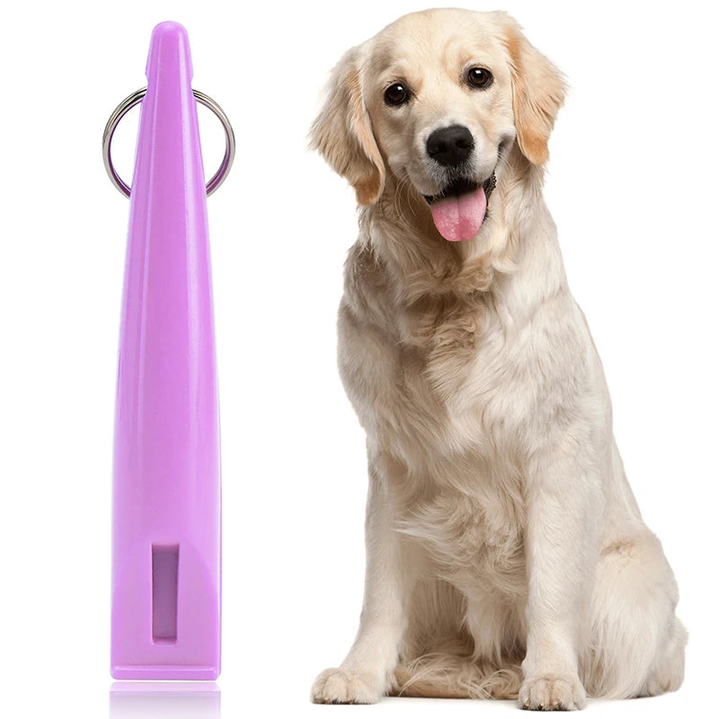Dogs Training Whistles to Stop Barking Neighbors Dog Adjustable Silent Dog Whistle Professional Recall with Lanyard