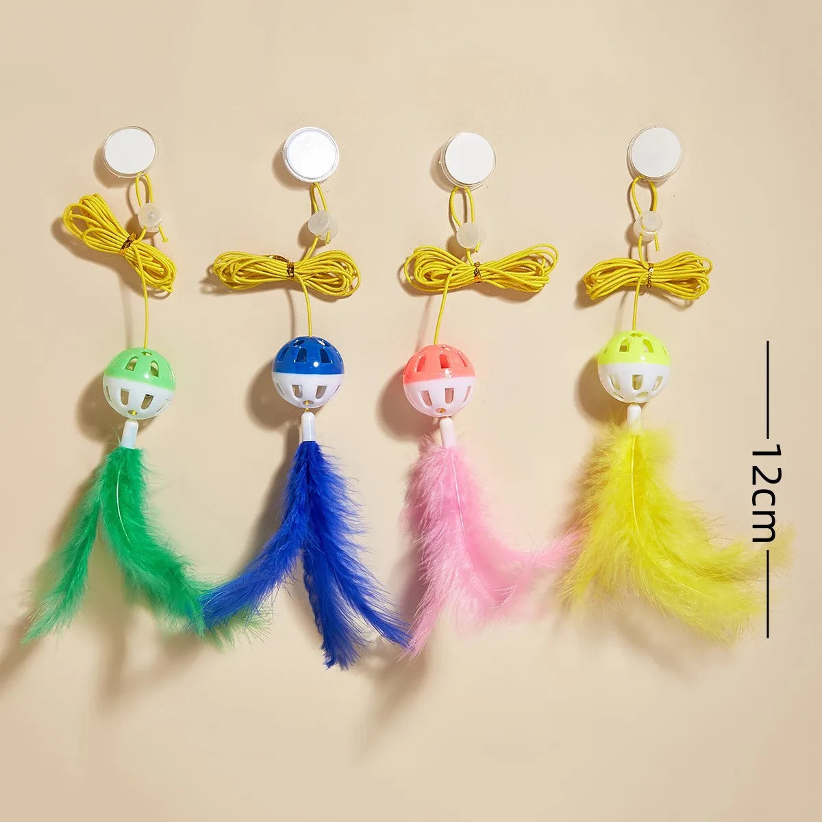 Cat Toy Cat Teaser Sticks Plastic Bell Swing Cat Teaser Stick Cat Durability Self Improvement And Relaxation Tool
