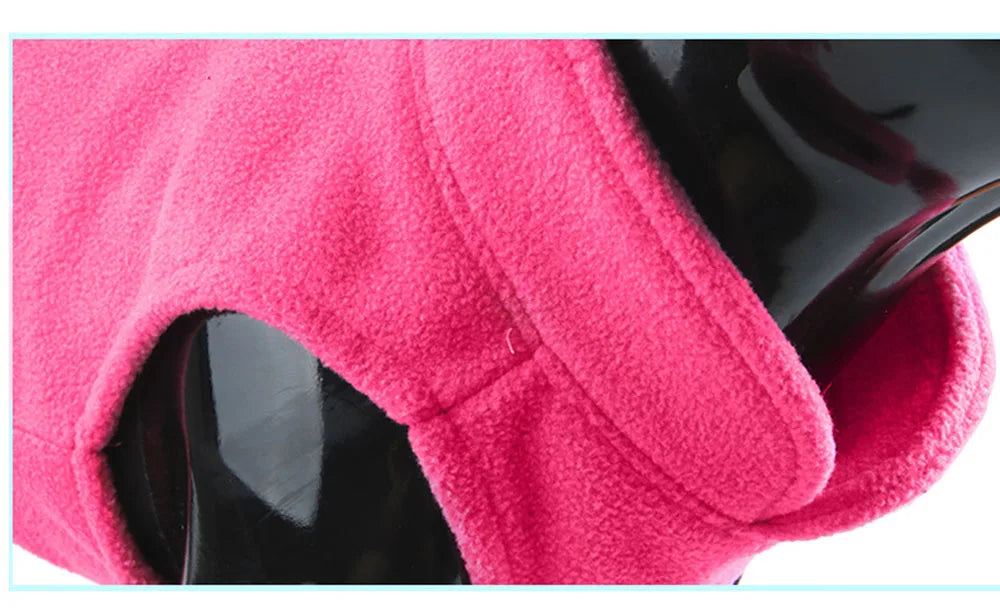 Pet Clothing Dog Fleece Vest Cold Weather Pullover Dog Jacket Winter Dog Clothes Sweater Coat with Leash Ring for Small Dogs Cat