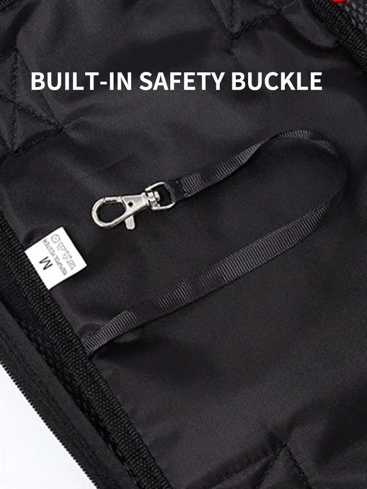 1PC Adjustable Pet Cat Chest Backpack For Outdoor Carrying Mesh Ventilation For Hiking Camping Trips Sling Bag In Small