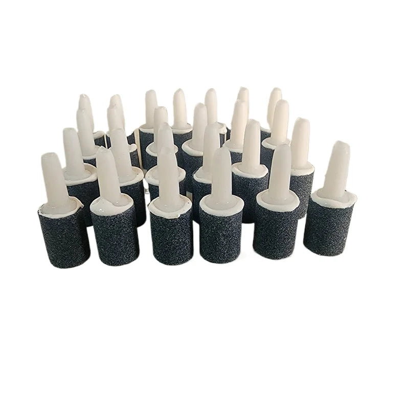 50/100pcs Mini Aquarium Fish Tank Air Stone Oxygen Aerator Increasing Air Bubble Pond Pump Hydroponic Oxygen Fishing Accessories