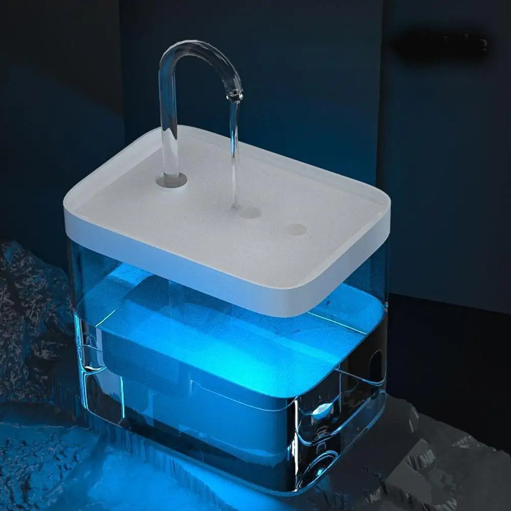 Cat Smart Drinking Fountain Automatic Circulation Large-capacity Water Tank Multiple Filtration Systems Safe And Hygienic USB Ch