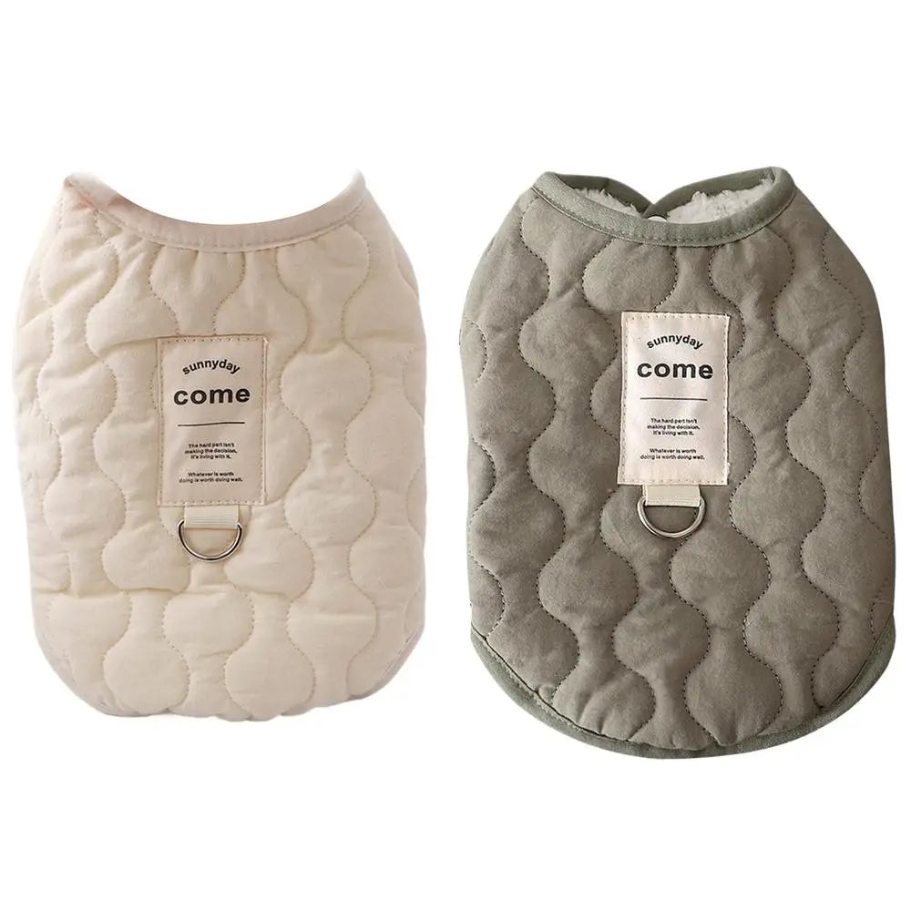 Small Dog Winter Jacket Winter Warm Dog Coat Jacket Warm and thickened pet clothes Small Dog Vest Pet Supplies for Small Dog Cat