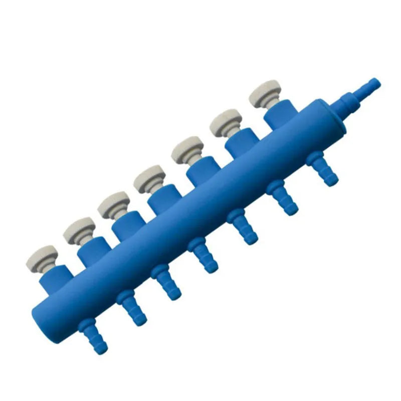 Aquarium Air Splitter Valve Fish Tank Air Pump Flow Splitter Distributor Pump Valve Tap Lever Control Switch Valves Accessories