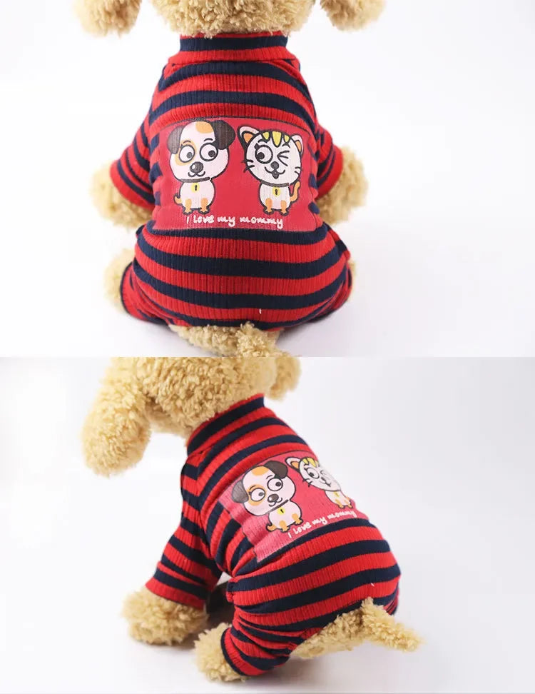 Summer Dog Clothes Puppy Pet Clothes Fashion Clothing For Small Medium Dogs Winter Chihuahua Clothes Classic Outfit Ropa Perro
