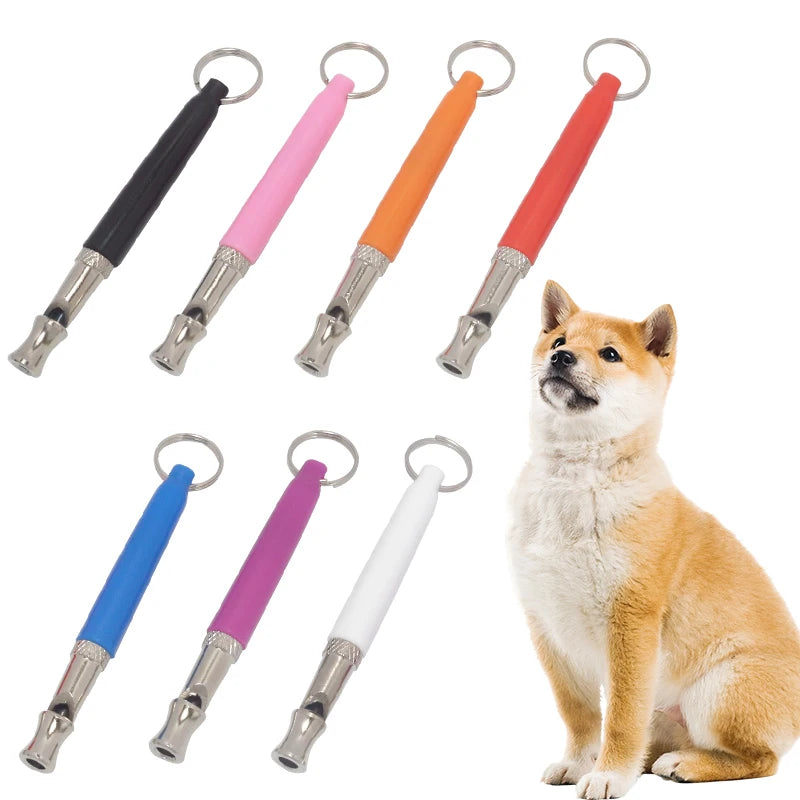 Dog Whistle to Stop Barking Neighbors Dog, Adjustable Ultrasonic Silent Dog Whistle, Professional Recall Dog Training Whistles