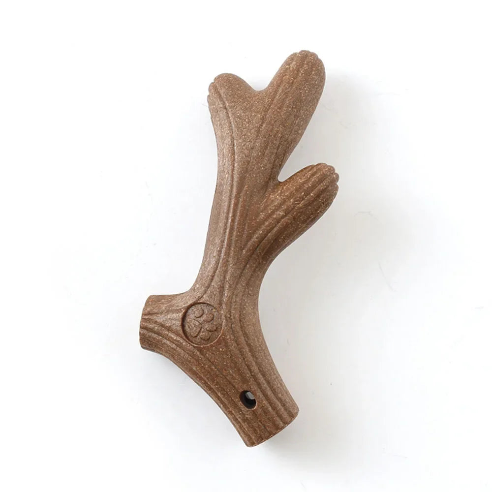 Dog Chew Toys Molar Teeth Clean Stick Strong Durable Bite Resistant Wooden Dog Chew Bone Toy Interactive Puppy Toy Pet Supplies