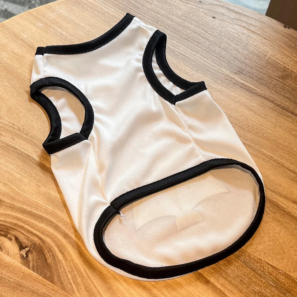 Pet Clothes Summer Breathable for Small Medium Dogs Vest Puppy Cat Vest T-shirt Teddy Thin Shirts Outdoor dog cooling vest
