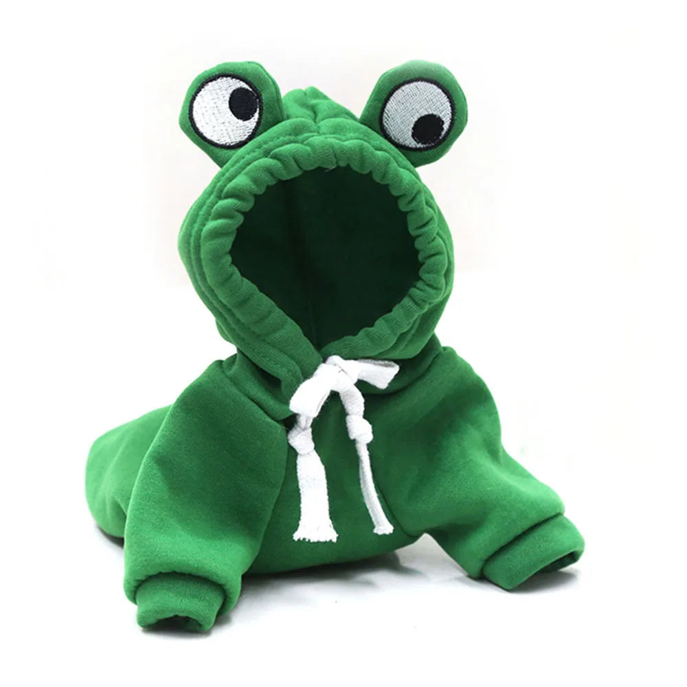 Cute Fruit Pet Costume Dog Clothes for Small Dogs Warm Fleece Doggy Hoodies Pet Dog Cat Clothing Puppy Sweater for Chihuahua Pug