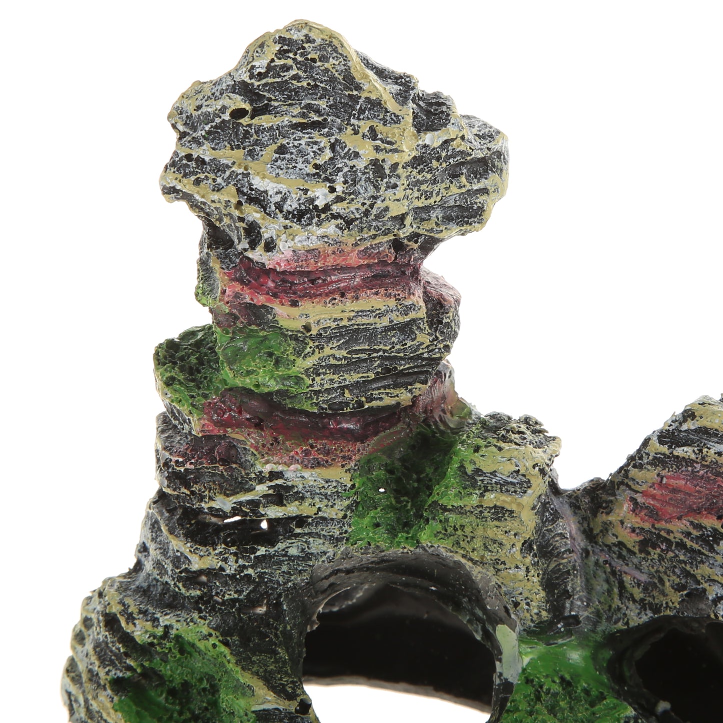 UXCELL Artificial Resin Rockery Fish Tank Landscape Aquarium Decor Mountain Hiding Cave Pet Supplies Ornament Accessories