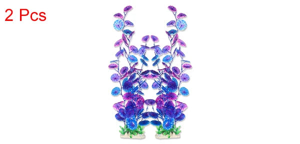 UXCELL Artificial Aquarium Plants Aquarium Simulation Water Weeds Ornament Fish Tank Grass Decor Sets Decoration Accessories