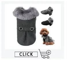 Super Warm Thick Dog Clothes Waterproof Dog Coat Jacket For Medium Large Dogs Greyhound Wolfhound Shepherd Clothing