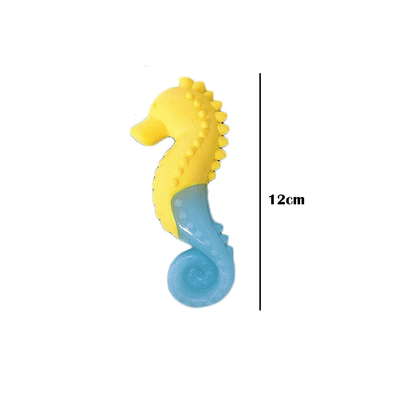 Cute Fruit Shape Pet Dog Toys Molar Accessories Summer Cooling Chew Toy for Husky French Bulldog Bite Resistant Pet Products