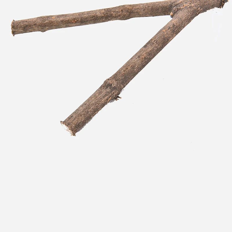 1Pc Hamster Branch Perches For Bird Cage 15cm Pet Parrot Raw Wood Fork Tree Branch Stand Rack Toy