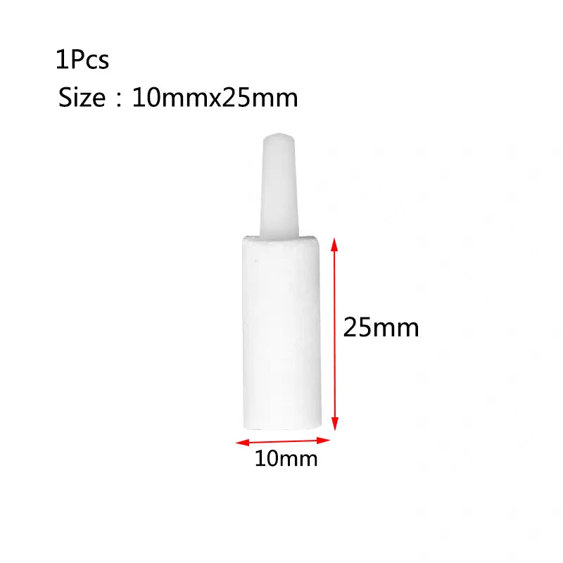 Aquarium Mini Round Mineral Bubble Air Stone Pond Fish Tank Pump Aerator Aeration Hydroponic Oxygen Airstone Accessories 5pcs