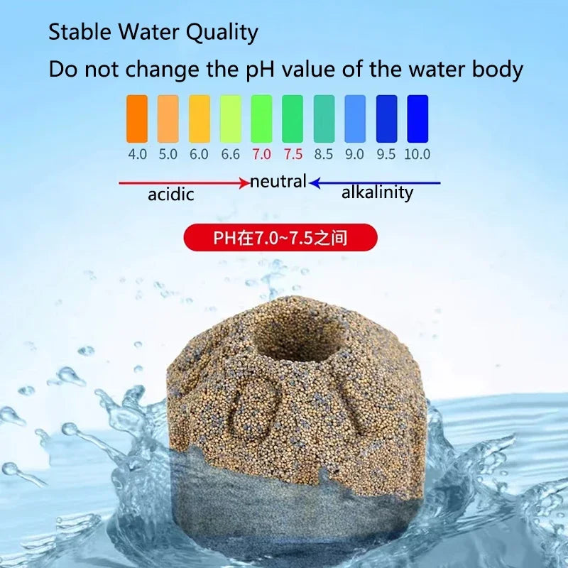200/300/500g Nano Aquarium Fish Tank Filter Media Hollow Particles Biological Ball Bio filter for Aquarium Accessories New