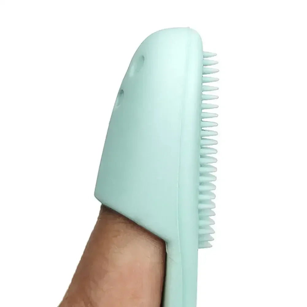 Dog Cat Finger Toothbrush Pet Soft Finger Nose Blackhead Cleaning Brush Silicone Dog Cat Wool Brush Pet Dog Accessorie