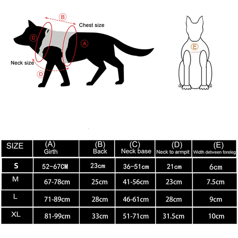 K9 Tactical Military Vest Pet German Shepherd Golden Retriever Tactical Training Dog Harness and Leash Set For All Breeds Dogs