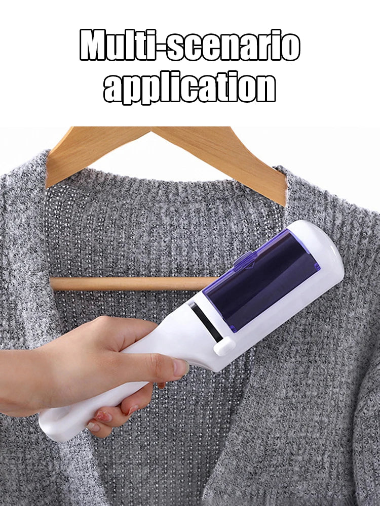 1PC Electrostatic Dry Cleaner Suction Brush Pet Hair Brush White Electrostatic Brush Wool Coat Cleaner Bristles