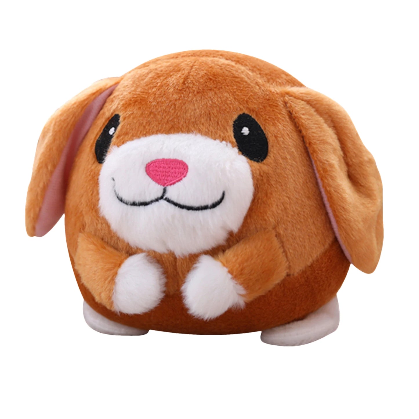 Active Moving Pet Plush Toy Plush Puppy Dog Toys That Move Auto Bounce Squeaky Pet Toy Dog Toys Soft Plush Pet Toy Cute Fun