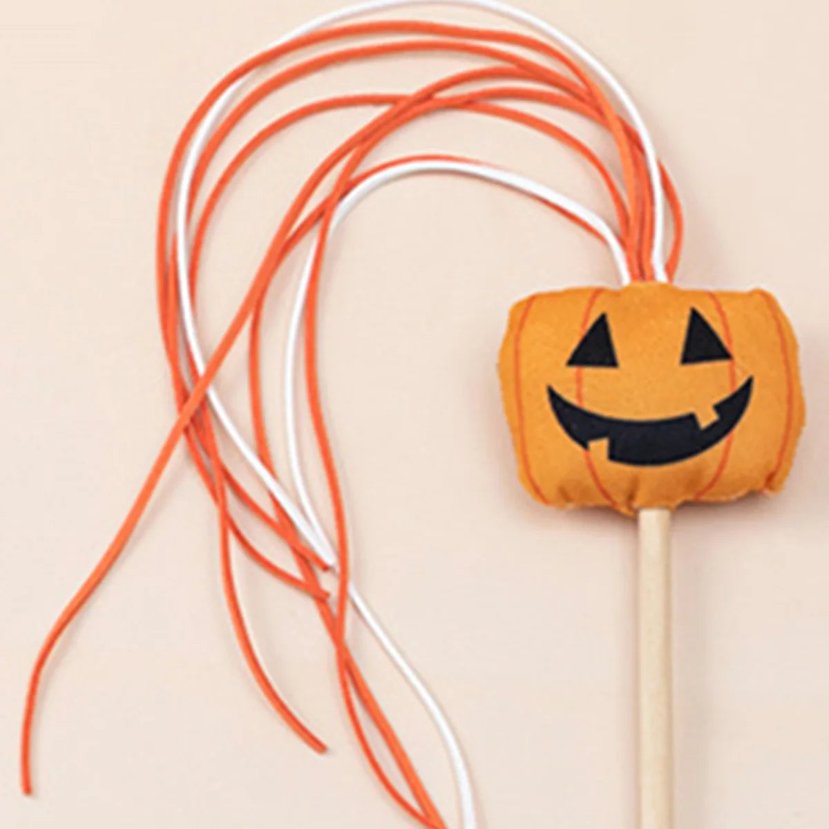 Cat Toy Cat Teaser Sticks Halloween Cat Stick Tassel Cat Stick Cute Cat Toy Halloween Pet Supplies