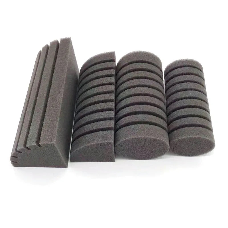 2Pcs Aquarium Filter Bio.Sponge for Fish Tank Aquarium Air Pump Skimmer Biochemical Sponge Filter Aquarium Bio Filter Filtro New