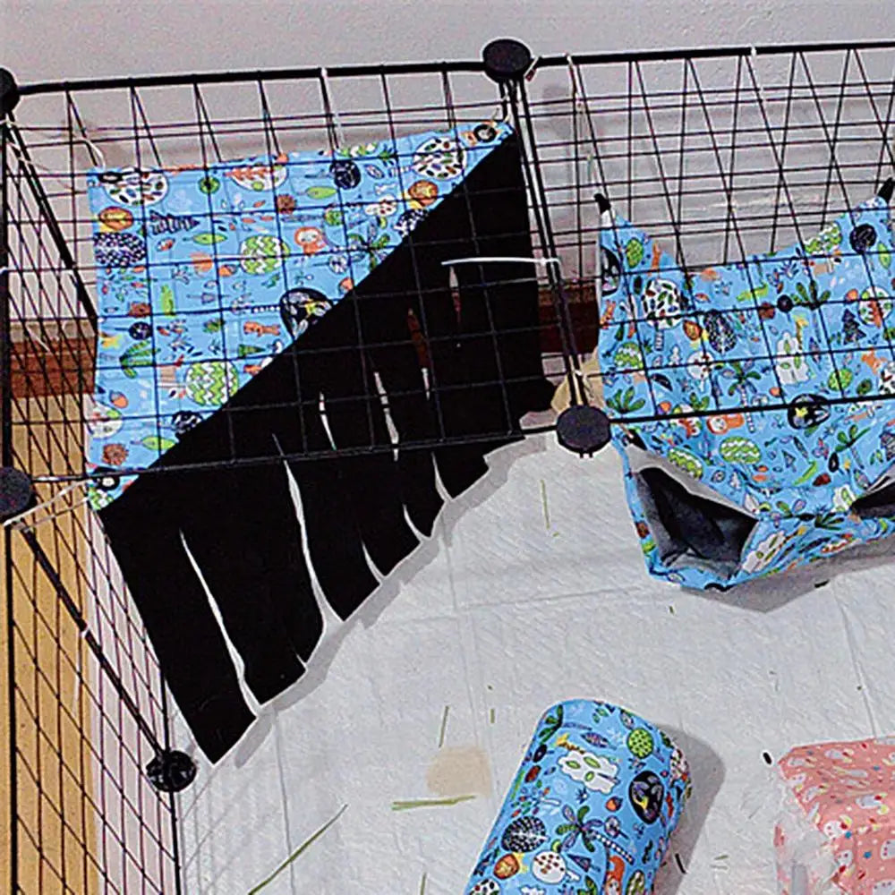Guinea Pig Hideout Fleece Guinea Pig Hideout Small Animal Corner Fleece Hideaway Fleece Forest Curtain Hideout For Guinea Pigs