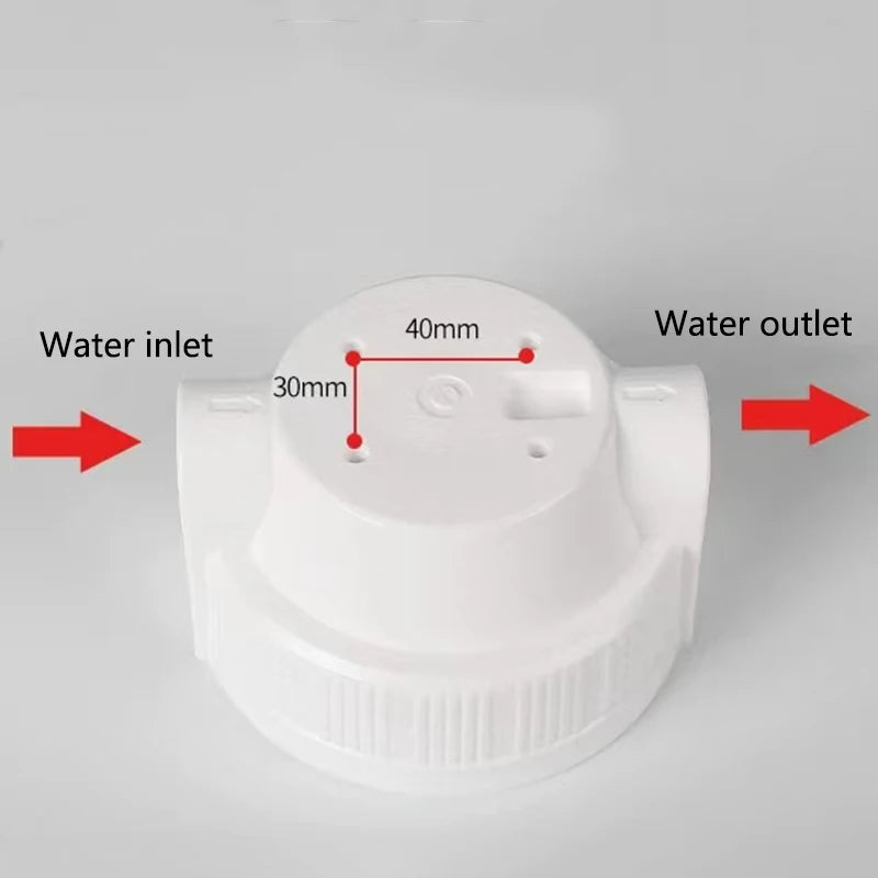 External Aquarium Canister Filter Quiet Sponge Filter Bucket No Pump Suitable for Small Fish Tanks Wall Mounted filter bucket