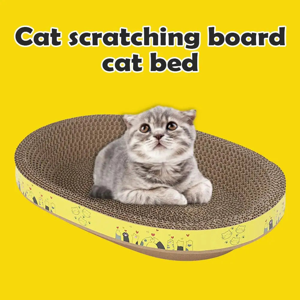 Bowl-shaped Crumb-free Corrugated Paper Cat Scratching Board And Cat Bed Wear-resistant Environmentally Friendly And Safe Claw