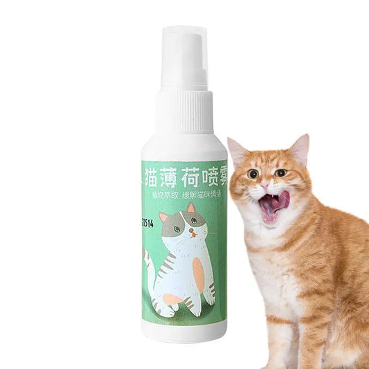 Spray Catnip Natural Maximum Potency Cat Nip Bundle High Potency Catnip 50ml Safe Non-Addictive Catnip Feline And Cat Lover