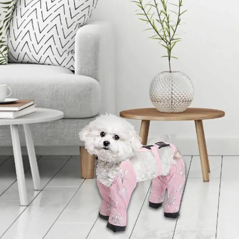 Suspender Boots For Dogs Dog Shoes For Large Dogs Waterproof Winter Snow Boots Never Lose A Bootie On Hot Or Snowy Days