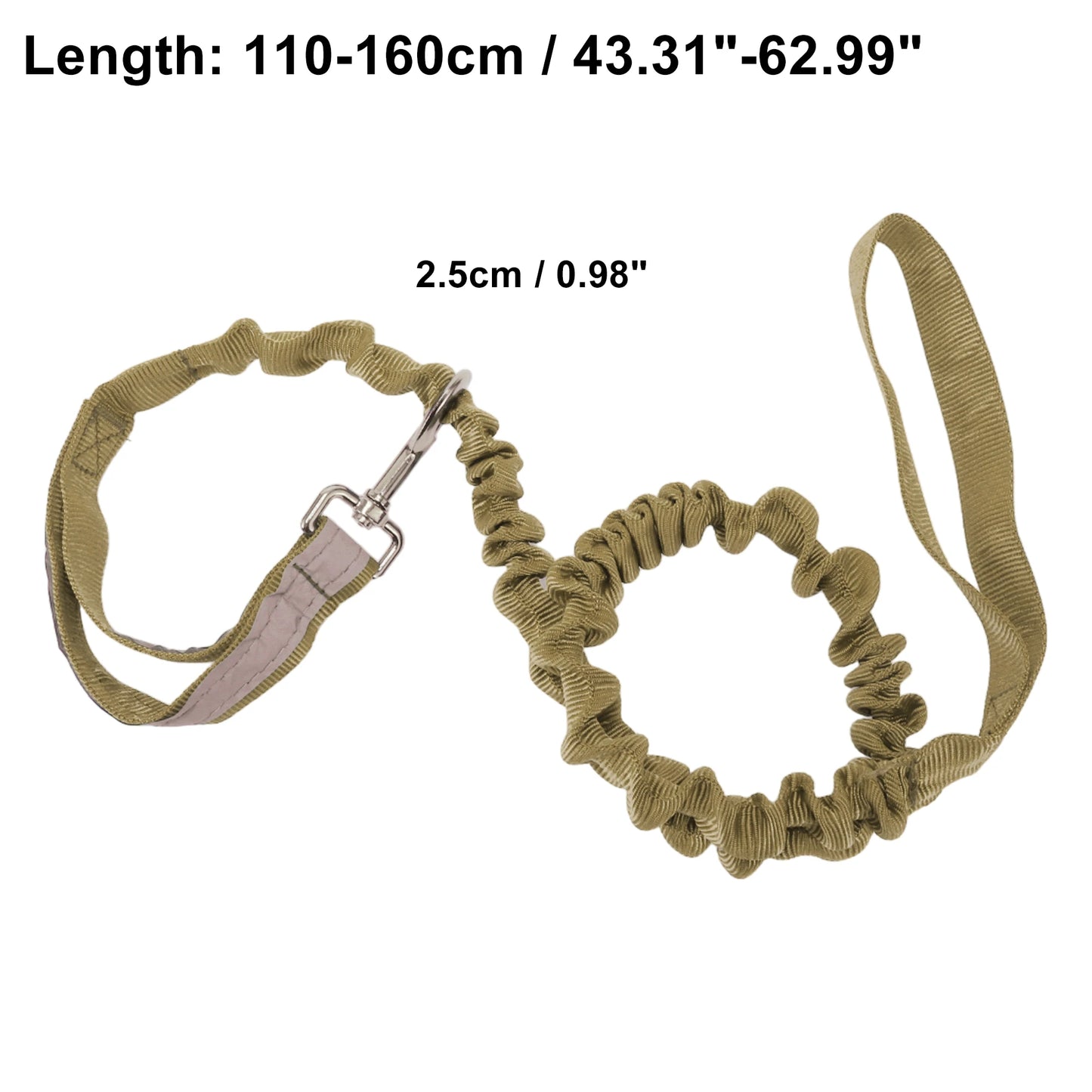 UXCELL Dog Leash Nylon Dog Leash Sponge Handle Reflective Rope for Small Medium Large Dogs Length 110-160cm Diameter 2.5cm