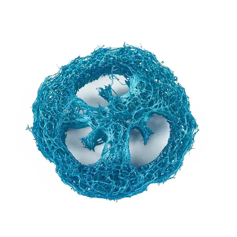 10/20Pcs Natural Loofah Slice Tooth Grinding Cleaning Chew Toy Small Pets Toys For Hamster Rabbit Grinding Products High Fiber
