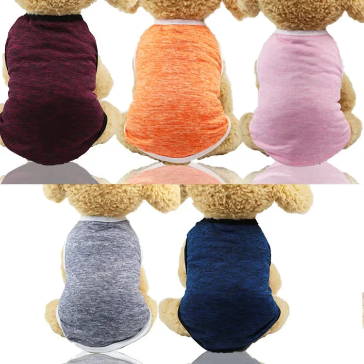 2023 Hot Cute spring summer Dog Clothes Printed Camouflage Mesh Dog Vest For Small Medium Dogs Coat Jacket Puppy Costume Vest